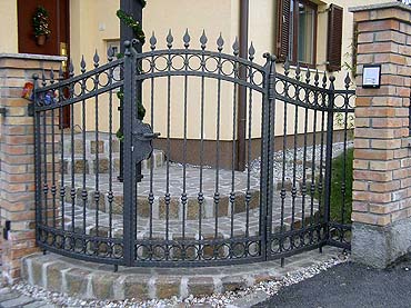 Geschmiedete Zäune