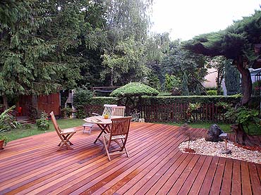 owooden terrace